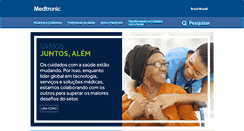 Desktop Screenshot of medtronicbrasil.com.br